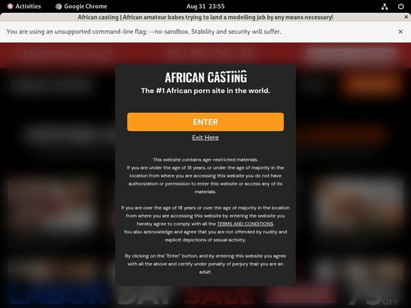 African Casting Site