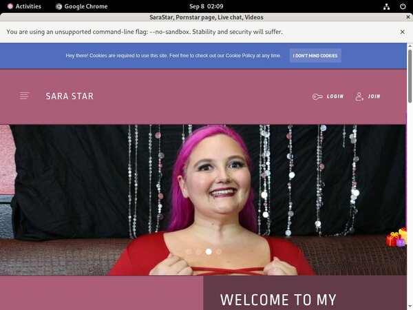 Bbwsarastar.com Cuentas Gratis