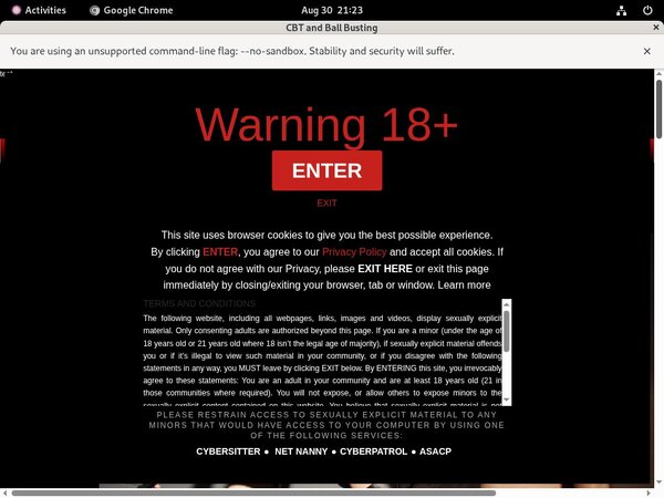 CBT And Ball Busting Free Trial Login