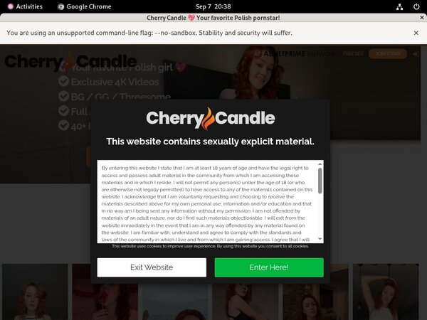 Cherry Candle Paypal?