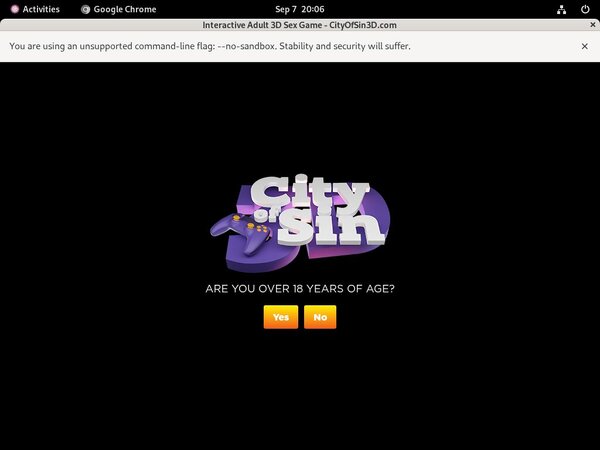 Cityofsin3d.com Without Paying