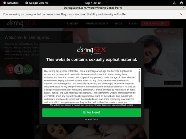 Daringsexhd.com Paypal Epoch