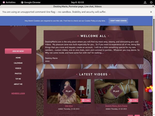 Destiny Marie Access