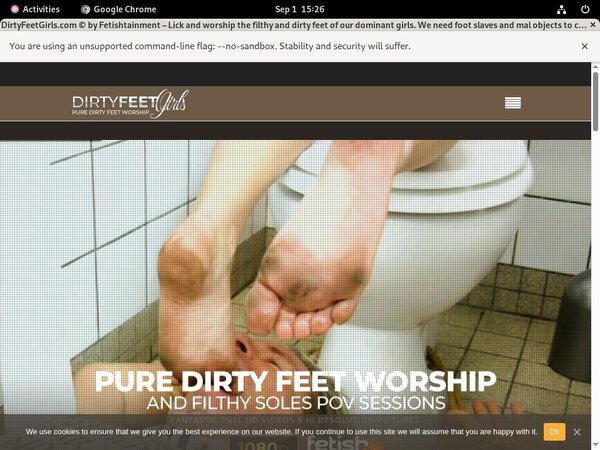 Dirty Feet Girls Discount Link Code