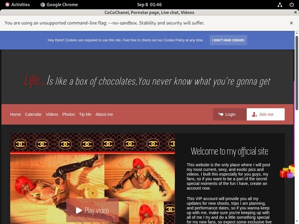 Discount Cocochanel.modelcentro.com Trial Offer