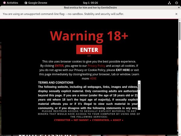 Discount Gentle Desire Sign Up