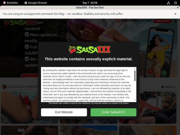 Discount Salsaxxx Free Trial