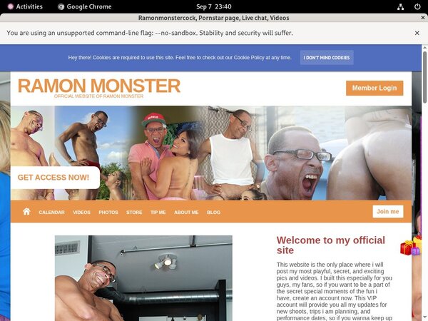 Discounted Ramonmonstercock Membership