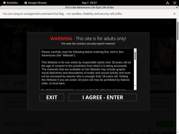 Ericjohnssexadventures.com Free Xxx