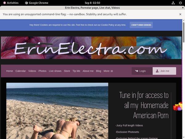 Erin Electra With Amex