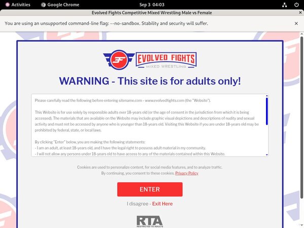 Evolved Fights Discount Deal Link