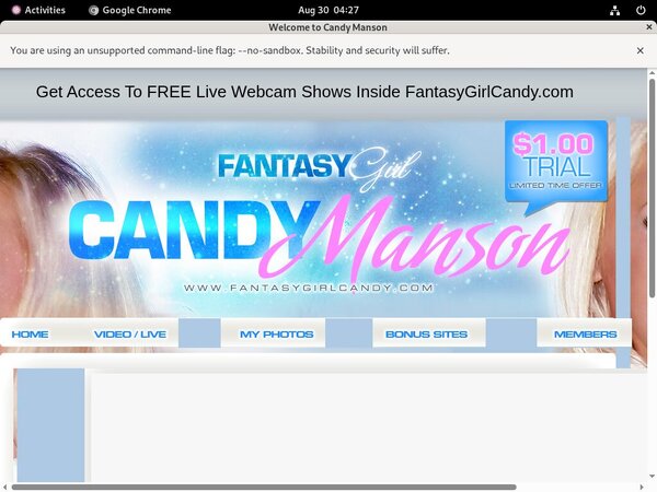 Fantasygirlcandy.com Black