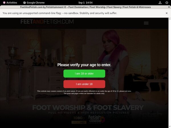 Feetandfetish.com Pay Site