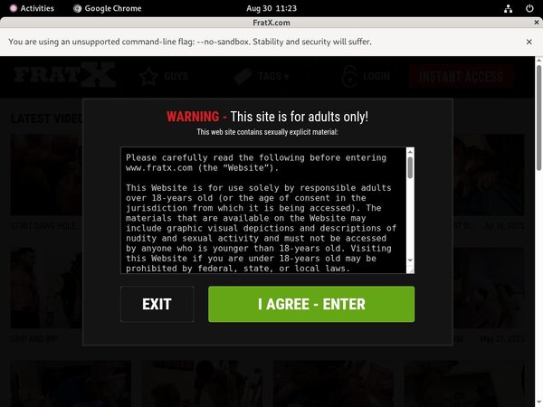 Fraternity X Free Login Account