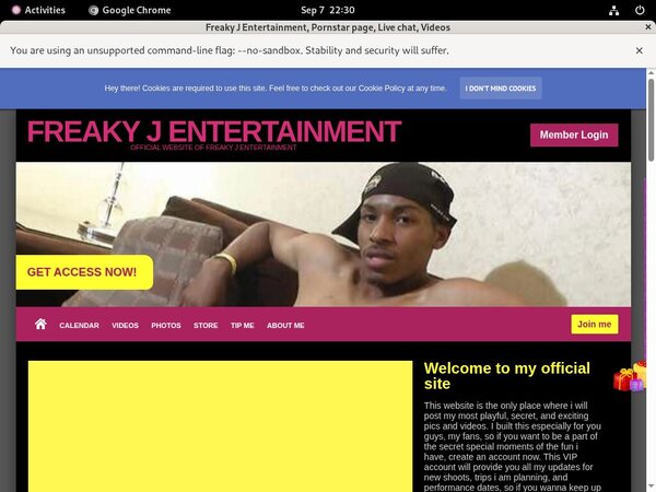Freaky J Entertainment Acount