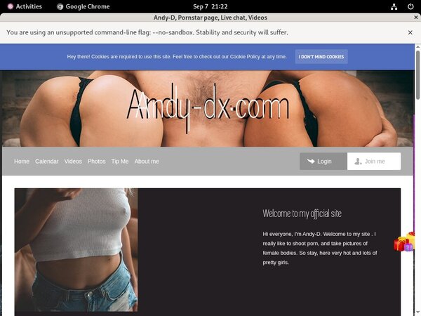 Free Andy-D Membership Account