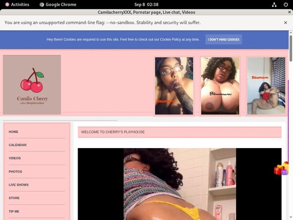 Free CamilacherryXXX Full