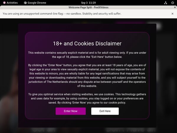 Free Feel X Videos Trial Offer