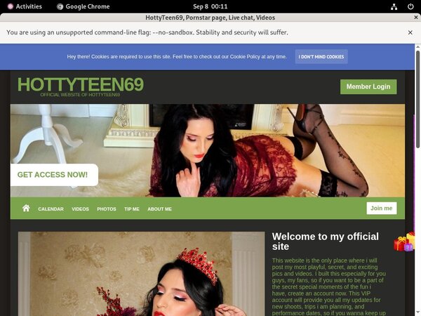 Free Password HottyTeen69