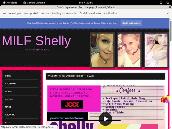 Free Sexymilfshelly.modelcentro.com Login And Pass