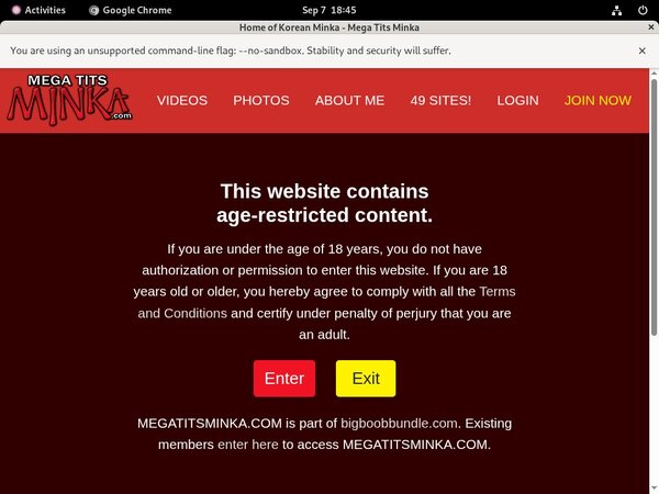 Get A Free Mega Tits Minka Password