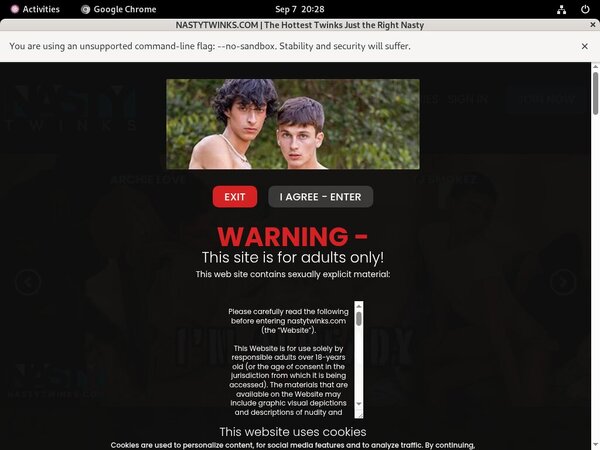 Gratis Nastytwinks Konto