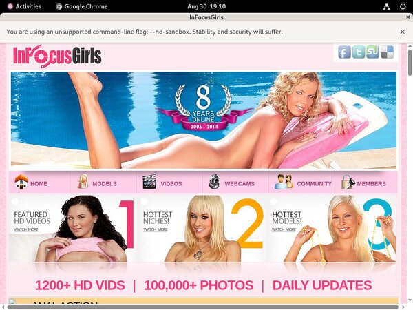 Infocusgirls.com Free Account Password