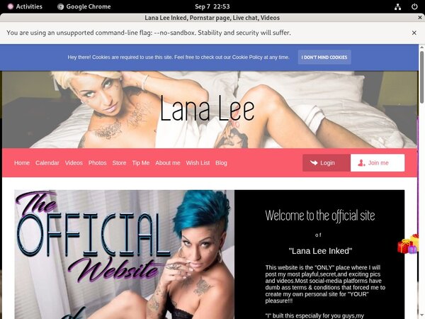 Inked Lee Lana Offer
