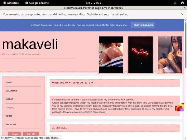 Join MellyMakaveli With Paypal