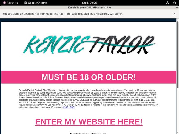 Kenzietaylor Discount Info