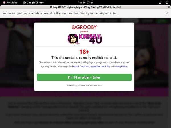 Krissy 4 U Account Logins