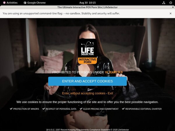 Lifeselector.com Discount Join Page