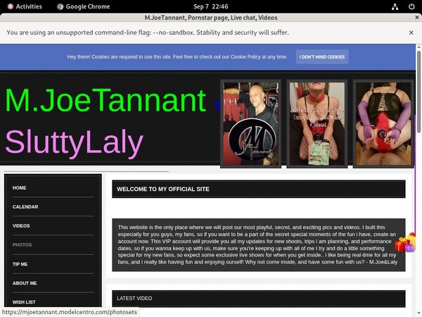 M.JoeTannant Free Members
