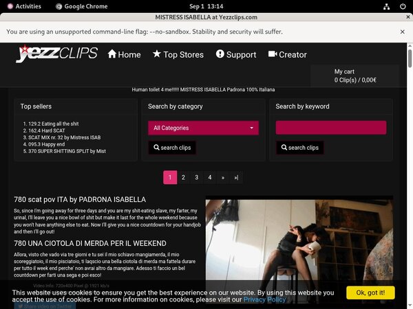 Mistress Isabella 2018 Free