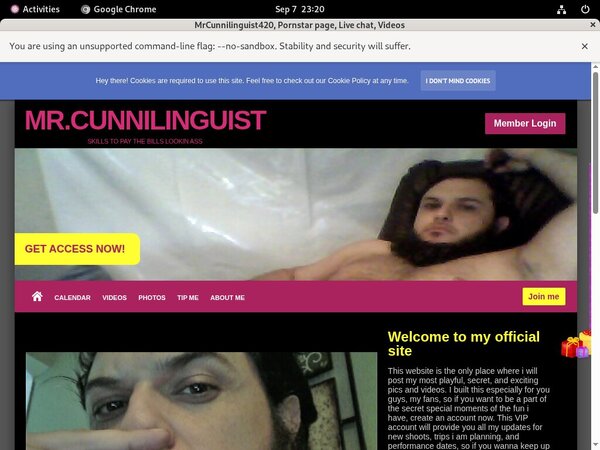 MrCunnilinguist420 Account Membership
