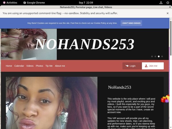 Nohands253 Free Login Account