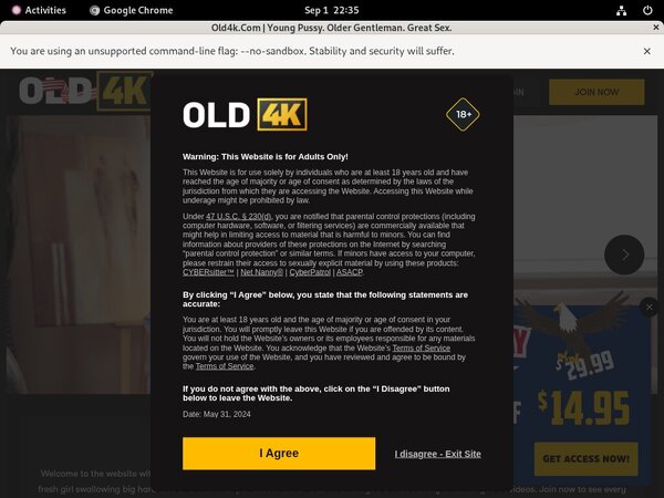 Old 4k Signup Page