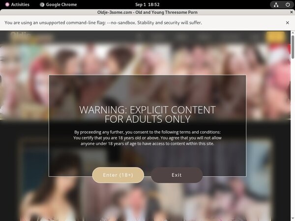 Oldje-3some.com Porn Pics