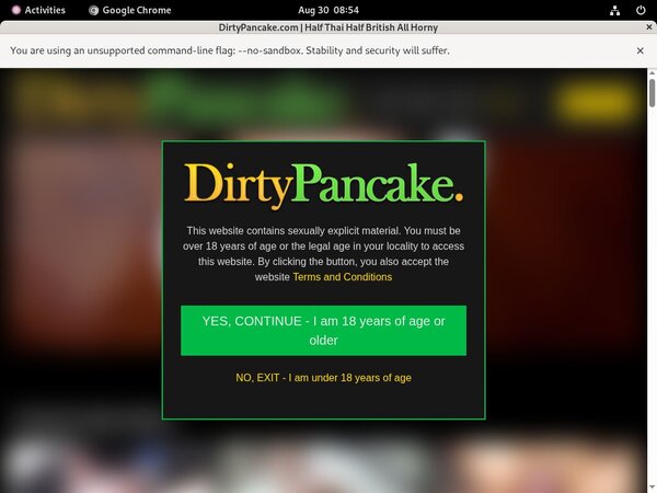 One Time Dirty Pancake Discount