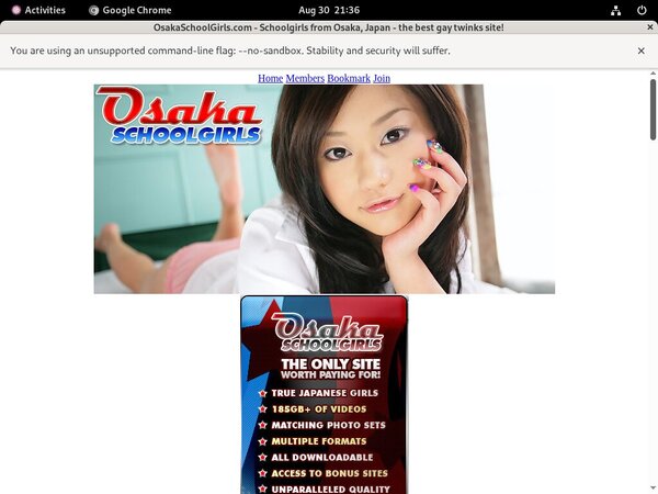 Osakaschoolgirls.com Paypal Join
