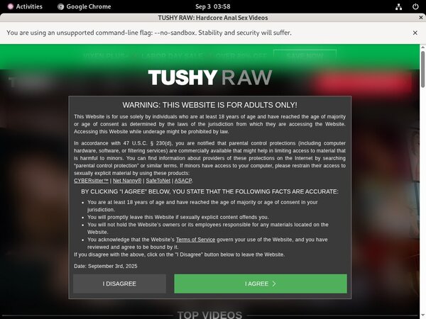 Pass Tushy Raw