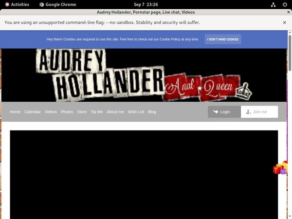 Premium Account For Audrey Hollander