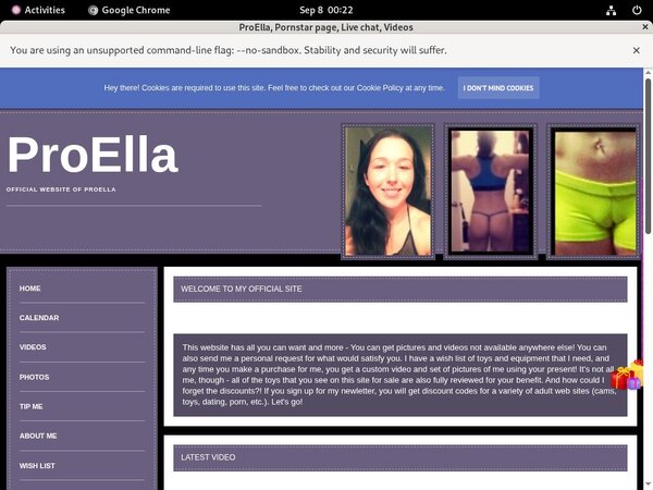 ProElla Account
