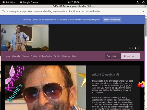 Ralfael69.modelcentro.com Valid Password