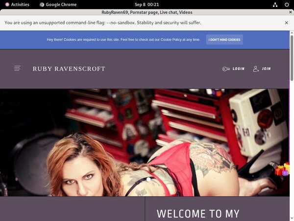 RubyRaven69 Live