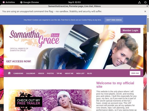 Samanthagracelive.modelcentro.com Site Rip Link