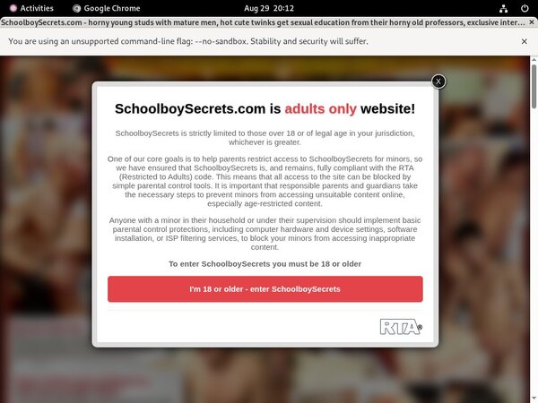 Schoolboy Secrets Pay Pal