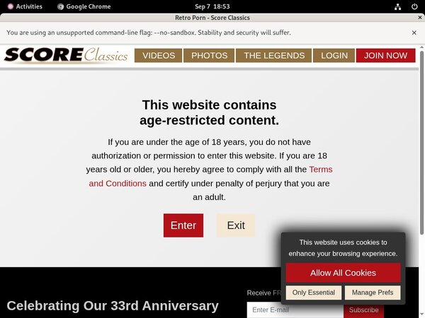 Score Classics Premium Accounts