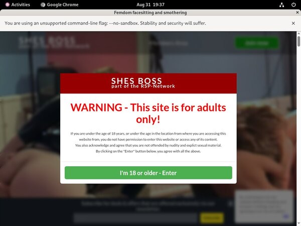 Shesboss.com User Pass