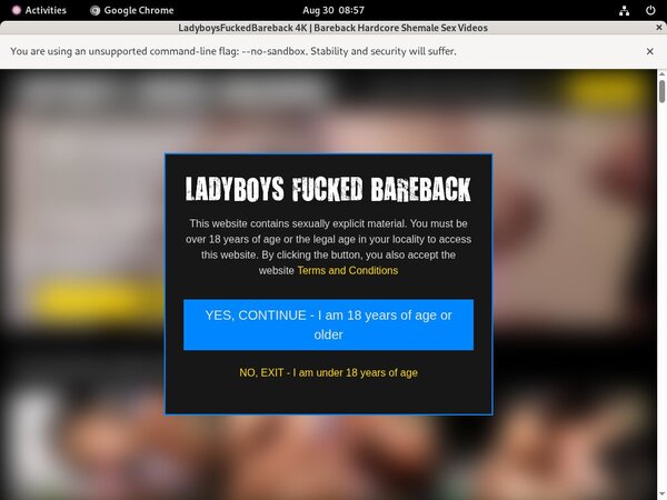 Sign Up For Ladyboysfuckedbareback